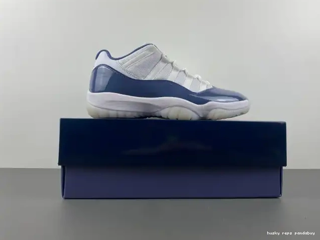 Cheap Husky 11 Jordan Navy FV5104-104 Low Retro (2024) Midnight 0515